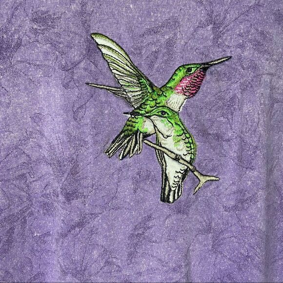 Vintage single stitch Dallas Alice Hummingbird Graphic T-shirt - Picture 3 of 7